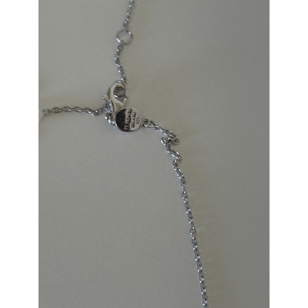 TI SENTO Milano Zirconia  Pendant Necklace 925 Sterling Silver Adjustable Length - Picture 10 of 10